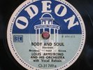 Louis Armstrong 78 RPM  / Body And Soul & When You`re Smiling (136-0620-P)