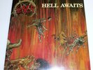 SLAYER Hell Awaits METAL BLADE 1988 Reissue LP 100% SEALED Rare THRASH METAL