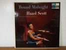 HAZEL SCOTT 'ROUND MIGNIGHT JAZZ 1957 DEEP GROOVE PROMO LP VINYL ALBUM