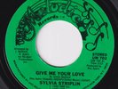 SYLVIA STRIPLIN Give Me Your Love RARE M- modern soul 45 disco boogie funk HEAR