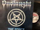 Onslaught – The Force LP 1986 Combat – MX 8104 VG+/VG+ w/ Inner