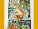 Twelve (12) Vintage WALT DISNEY DISNEYLAND Book And Record SEE HEAR READ Vinyl