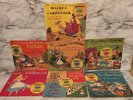 7 Vntg Walt Disney ALICE IN WONDERLAND 45rpm Soundtrack Records & Picture Sleeve