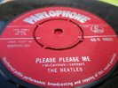 The Beatles Please Please Me 1963 1st Press 45 Red Parlophone  v/g plus