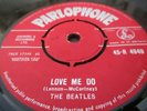 Beatles Love Me Do 1962 red label orig  Parlophone v/g con