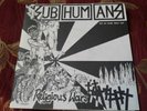SUBHUMANS RELIGIOUS WARS (1982) 7