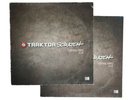 SET of 2 Traktor Scratch Control Vinyl Black Records NI-TS-001 Native Instrument