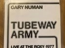 TUBEWAY ARMY GARY NUMAN - LIVE AT ROXY 1977 LP UK SYNTH PUNK ORIGINAL Gary Numan
