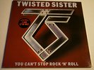 Twisted Sister You Can't Stop Rock N Roll 1983 European Import Lp + Order Form