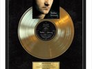 Phil Collins ‎– ...But Seriously Vinyl Gold Metallized Record Mounted In Frame