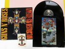 GUNS 'N' ROSES Appetite For... 1987 Original LP STICKER Inner Sleeve MINT-  a330