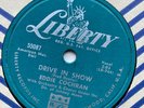 RARE Rockabilly 78 rpm Eddie Cochran DRIVE IN SHOW / AM I BLUE LIBERTY 55087