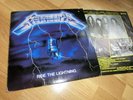 LP Metallica - Ride The Lightning    OIS mit Texten   Roadrunner 1984