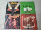 ZZ TOP Eliminator Tres Hombres Fandango Deguello Vinyl LP Records POOR Condition
