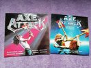 VARIOUS: AXE ATTACK Vol 1 & 2 - ROCK / METAL (LP X 2, Vinyl), 1980/1