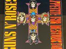 GUNS N ROSES  Appetite For Destruction 12” LP 1987 Geffen  EX-NM/EX/G
