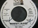 THE GIRLS Modesty Blaise/Way Way Out 20th Century Soul 45 Promo VG+