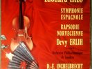 Lalo Symphonie Espagnole Devy Erlih Inghelbrecht Ducretet-Thomson 320 C 124