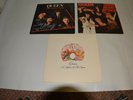 3 Rock LPs   Queen   A Night at the Opera   Sheer Heart Attack   Greatest Hits
