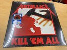 METALLICA KILL 'EM ALL LP WAL MART EXCLUSIVE JUMP IN THE FIRE ENGINE RED VINYL