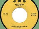 V. AND B.B. They Just Rocking & Rolling / Let's Begin Again 45rpm J & S 1958