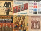 The Crickets assorted albums from 60s, 70 & 80s - 6 albums