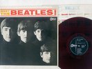 BEATLES MEET THE BEATLES ODEON OR-8026 Japan RED VINYL FLIPBACK COVER VINYL LP