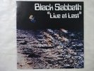 Black Sabbath Live At Last. Nems SP25-5009 Japan  VINYL LP