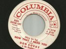 DOOWOP R&B - DON COVAY & GOODTIMES - NOW THAT I NEED YOU - HEAR 1961 DJ COLUMBIA