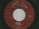 DOOWOP R&B -   VELVETS -   AT LAST  /  I   - HEAR -1953 RED ROBIN