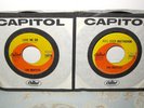 THE BEATLES Love Me Do/Roll Over Beethoven 45's Two Orig Canada Capitol Nice Lot