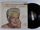 PEGGY LEE The Wonderful Peggy Lee DECCA LP VG+ ^