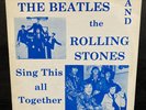 THE BEATLES AND ROLLING STONES - SING THIS ALL TOGETHER LP   SMILING EARS 7700-2