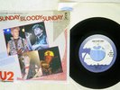 U2 SUNDAY BLOODY SUNDAY POLYSTAR 7S-94 Japan PROMO VINYL 7