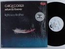 CHICK COREA Light As A Feather POLYDOR LP VG+ wlp with press kit SHRINK ^