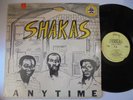 SHAKAS Anytime UPSTAIRS Killer  Hard Miami 80's Roots Reggae LP HEAR