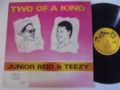 JUNIOR REID + TEEZY  Two Of A Kind WAMBESI UK 80's Roots Reggae LP HEAR