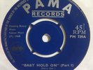 Rare ‘Baby Hold On’ The Mohawks Uk Pama 7” 1968 Boss Mod/Skinhead Dancer