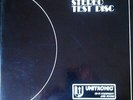 No Artist Stereo Test Disc 12, Mono Unitronic Hi-Fi Equipment And Sound - RA/...
