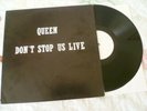 QUEEN DONT STOP US NOW RARE LIVE DUSSELDORF LP 1979 WHITE LABEL LP