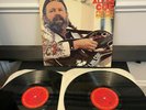 David Allan Coe Double LP For the Record First ten years  VG