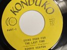 RONNIE KEATON   GOING DOWN FOR THE LAST TIME   KONDUKO  Rare Orig. MIAMI FUNK 45