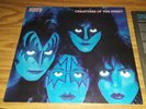 KISS CREATURES OF THE NIGHT LP MADRID SPAIN USED VG loose glue