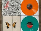 Paramore Riot Orange / Brand New Eyes Green Vinyl SET OF TWO RARE VARIANTS