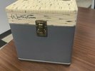 Retro Record Case Stocked With 45’s From 60’s-70’s. Beatles, Kiss, Queen Etc.