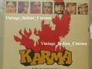 Karma 1986 Dilip Kumar Nutan Jacki Bollywood Rare Vinyl LP 12