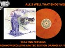 Chiodos All's Well That Ends Well Vinyl 2014 Exclusive Orange /1000 Used/LN