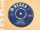 ELEANOR TONER 'ALL CRIED OUT / A HUNDRED GUITARS' 45 UK DECCA 1965 BEAT