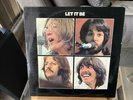 the beatles let it be vinyl lp Red Apple On Rear Cover 1970