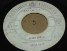 ROCK N ROLL TEEN POPCORN 45 -BETSY BRYE -SLEEP WALK ( VOCAL )- CANADIAN AMERICAN